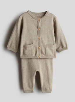 Тёплый костюм из органического хлопка от H&M 74см (3314-74)