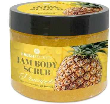 Скраб для тела с ананасовым джемом - Madis Fresh Secrets Pineapple Jam Body Scrub 320ml (320ml) (1236291-358219725-2)
