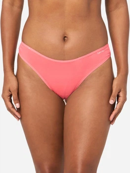 Трусики танга женские хлопковые Calvin Klein Underwear 613473802 XS Розовые (1159823142)