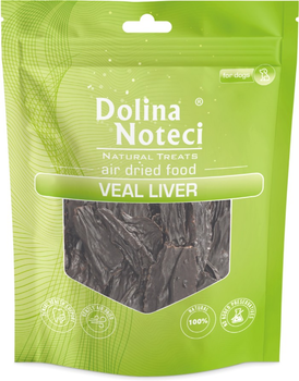 Przysmak dla psów Dolina Noteci Natural Treats wątroba cielęca 150 g (5902921307136)