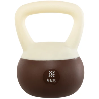 Гиря м'яка Bloom Soft Kettlebell LB7012-4 4 кг Біло-коричневий (68415b4a0c1378204d7fd8b3)