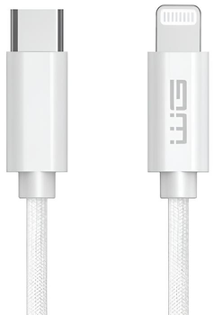 Kabel Winner Group USB Type-C - Lighting 2 m White (8591194122156)