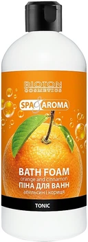 Пена для ванн "Апельсин и корица" - Bioton Cosmetics Spa & Aroma Orange And Cinnamon Bath Foam 750ml (1287315-148902)