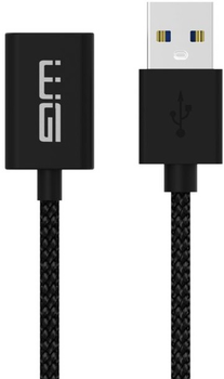 Подовжувач Winner Group USB Type-A - USB Type-A 3 м Black (8591194104503)