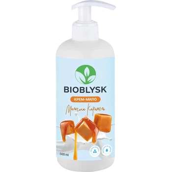 Рідке мило з Дозатором Bioblysk Молочна карамель 500мл