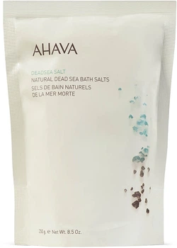Сіль Мертвого моря натуральна кристалічна - Ahava Natural Dead Sea Bath Salts 250g.