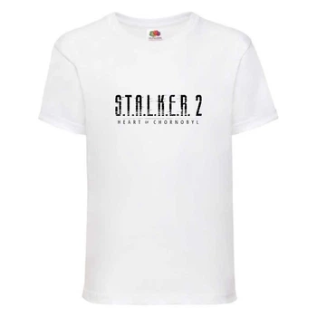 Футболка дитяча Сталкер 2 (STALKER 2 - 002) біла 152 см