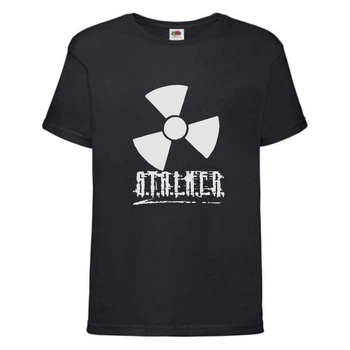 Футболка дитяча Сталкер 2 (STALKER 2 - 005) чорна 152 см