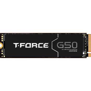 Накопичувач SSD Team 1TB T-FORCE G50 M.2-2280 PCI-E Gen4x4 RETAIL с радиатором из графена (TM8FFE001T0C129)