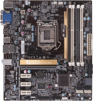 Материнська плата ECS Elitegroup B85H3-M4 V2,0 (B85H3-M4 V2,0) (Socket 1150, Intel B85, Micro-ATX) Б/в