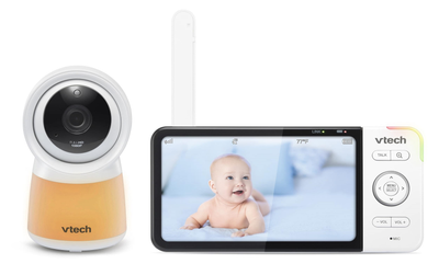 Niania elektroniczna Vtech RM-5754HD z video 5 cala Wi-Fi Biała (4897027123661)