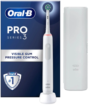 Електрична зубна щітка Oral-B Pro 3 3500 (8006540759929) (955555907922585) - Уцінка