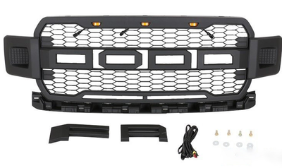 Решетка радиатора тюнинг ASP Ford F-150 17- 13 LED стиль Raptor KRN Форд Ф-150 L2265