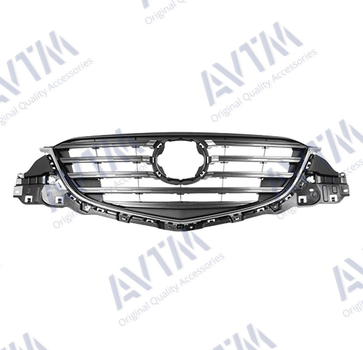 Решетка радиатора AVTM MAZDA CX-5 15-16 с хром молдингом Мазда ЦХ-5 АМ0037536