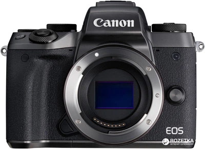 Фотоаппарат Canon EOS M5 Body + EF Adapter (1279C043)