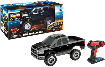 Samochód zdalnie sterowany Revell RAM 1500 Laramie Back in Black 1:10 (4009803244457)