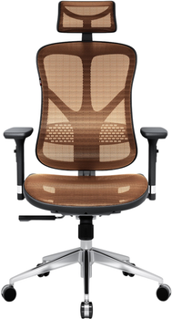 Крісло офісне ергономічне Diablo Chairs V-Basic Black-Orange (5904405577233)