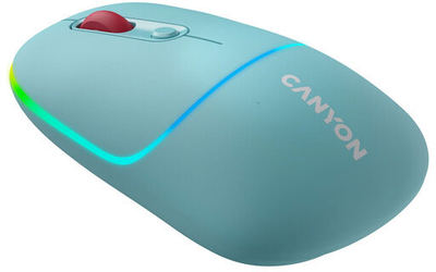 Mysz Canyon MW-22 Dual Band RGB Wireless Dark Cyan (CNS-CMSW22DC)