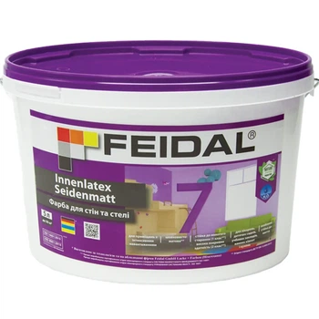 Фарба Feidal Innenlatex Seidenmatt 5 л (4820080581154)
