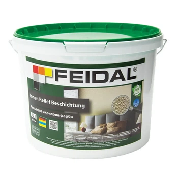 Фарба Feidal Innen Relief Beschichtung 10 л UA (4820080581086)