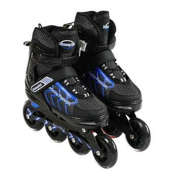 Розсувні ролики Best Roller 81785-XL розмір 42-44 PU колеса 9 см алюмінієва рама Сині