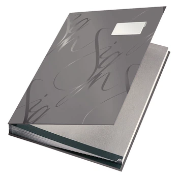 Папка на подпись Leitz Design Signature Book. Серый