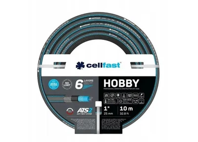 Поливочный шланг садовый 1" 10 м Cellfast Hobby