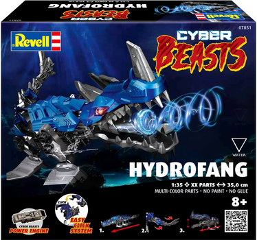 Model do składania Revell CyberBeasts HydroFang 1:35 (4009803078519)