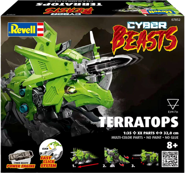 Model do składania Revell CyberBeasts TerraTops 1:35 (4009803078526)