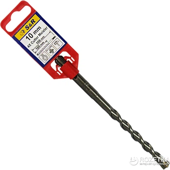 Бур S&R 4X Cutter Meister SDS-Plus 10.0x100/160 мм (201010160)
