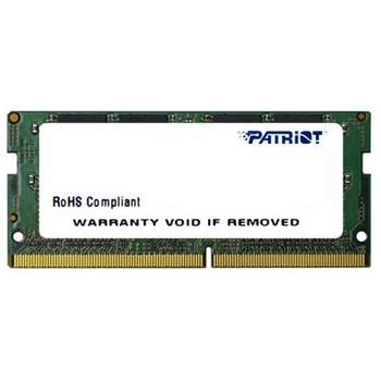 Модуль пам'яті SO-DIMM 4GB/2400 DDR4 Patriot Signature Line (PSD44G240081S) -