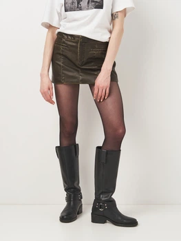 Юбка женская Zara 3427/500 S Хаки (03427500822029)