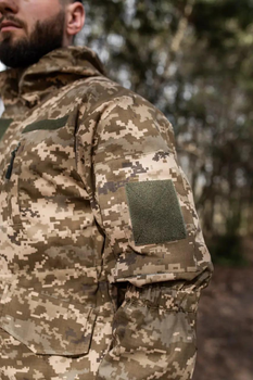 Тактический костюм Горка ЗСУ Піксель ХБ (резинка) 54 р.
