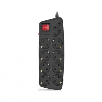 Фільтр живлення REAL-EL REAL-EL RS-10 Protect, 5m, black (EL122300040) (240147)