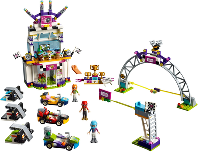 Zestaw klocków LEGO Friends Wielki wyścig 648 elementów (41352)