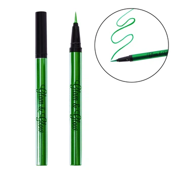 Подводка-фломастер для глаз цветная PARISA GLAM&GLOW PF-300 тон 4 Green (6957574870994)
