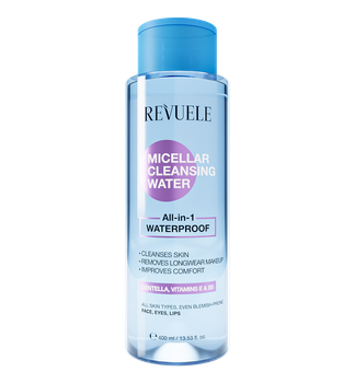 Мицеллярная очищающая вода Revuele All-in-1 WATERPROOF (5060565106932)