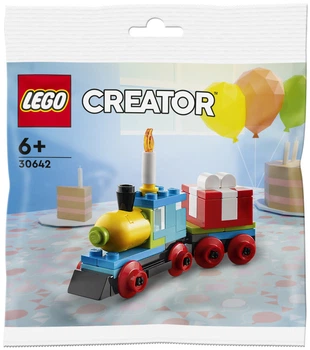 Zestaw klocków LEGO Creator Pociąg urodzinowy 58 elementów (30642)