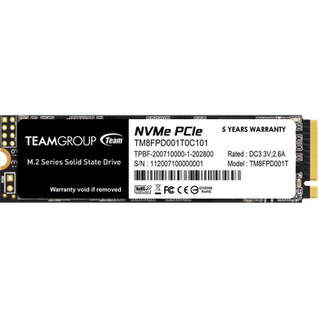 Накопичувач SSD TEAM 512GB MP33 Pro M.2 NVMe (TM8FPD512G0C101)
