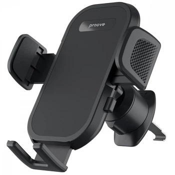 Автомобильный держатель Proove Longway Silicone Air Outlet Car Mount black