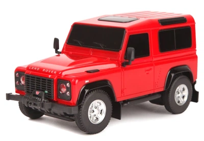 Машинка на управлении Land Rover Defender 1:24 Rastar 78500 красный