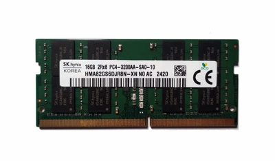Память для ноутбука SK Hynix 16 GB SO-DIMM DDR4 3200 MHz (HMA82GS6DJR8N-XN)