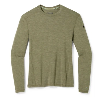 Термофутболка Smartwool Men's Merino 250 Baselayer Crew Boxed чоловіча Winter Moss Heather L зелена