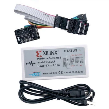 USB JTAG программатор загрузочный кабель для ПЛИС CPLD FPGA Xilinx PROM (297234)