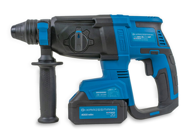 Перфоратор аккумуляторный KRAISSMANN 261 ABH-BL 3B 20/2 MP (M-POWER series 20)