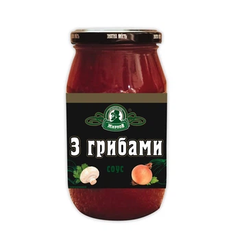 Соус Жирнов З грибами 460г 8шт/ящ
