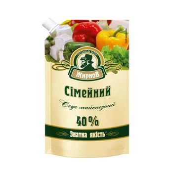 Соус майонезний Жирнов Сімейний 40% 300г 20шт/ящ