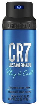 Dezodorant dla mężczyzn Cristiano Ronaldo CR7 Play it Cool spray 150 ml (5060524510770)