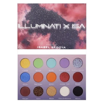 Палетка теней Illuminati X Isa Palette Glam Palette