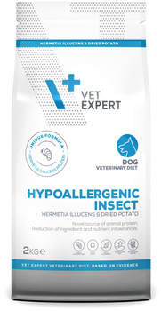 Сухий корм для собак Vet Expert Hypoallergenic Insect ветеринарна 2 кг (5902414200111)